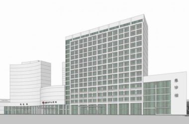 Yichang Hospital: Modern Multi-Story Medical Building SketchUp Model-BIM WORLD