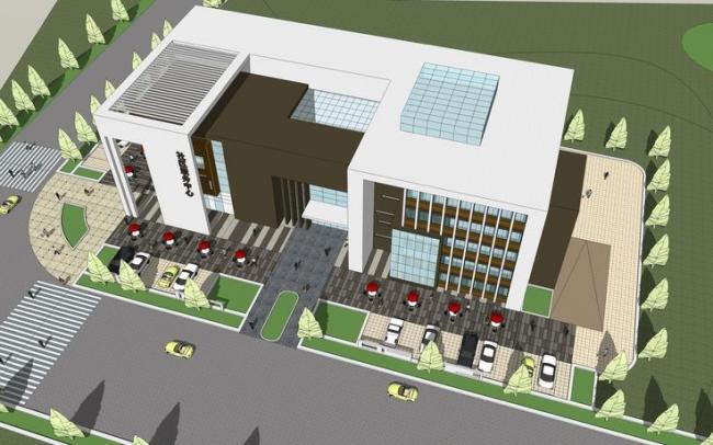 Modern Cultural Architecture: Community Activity Center Designed in SketchUp