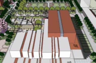 Modern Multi-Story High School Campus Design in SketchUp-BIM WORLD