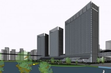 High-Rise Convention and Exhibition Center: A Modern Cultural Architecture SketchUp Model-BIM WORLD