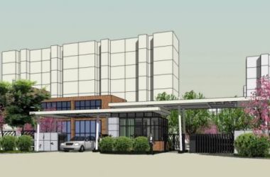 Modern Single-Story Guard Room and Entrance Landscape Model in SketchUp-BIM WORLD