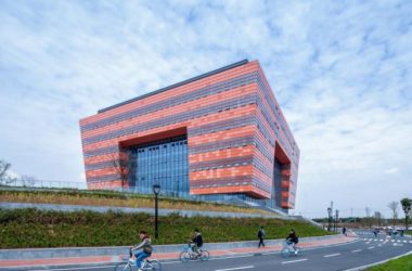 BIM Architecture: The 'Big Red Lantern' at Woye Plain – Chengdu New Year's Eve Study New Collection Library by China Southwest Architectural Design and Research Institute-BIM WORLD