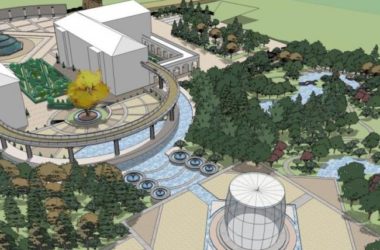 Modern Park Landscape Design in SketchUp-BIM WORLD