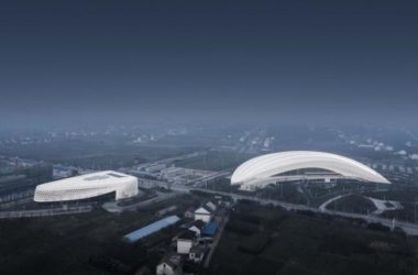 BIM Architecture: Exploring Rudong Sports Center by Tongji New Year's Eve Architectural Design and Research Institute-BIM WORLD