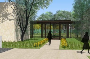 SketchUp Business Model: Chinese-Style Sales Office in Commercial Architecture-BIM WORLD