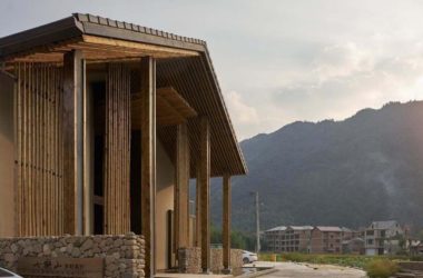 BIM-Designed Qiheshan Village Reception Hall by China Academy of Art Landscape Architecture Institute-BIM WORLD