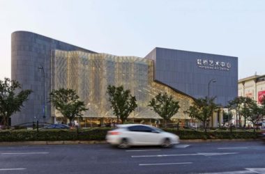 BIM Architecture: Blending Modern Light Transparency with Traditional Solidity at Shanghai Hongqiao Art Center by BAU-BIM WORLD