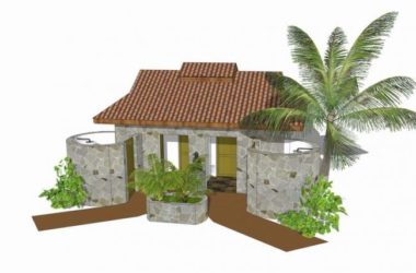 SketchUp Model of Public and Park Restrooms-BIM WORLD