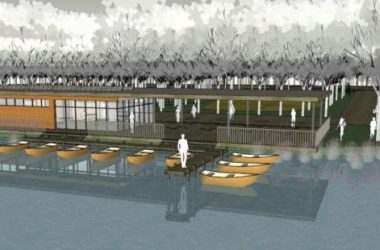 Modern Pier Landscape Design in SketchUp-BIM WORLD