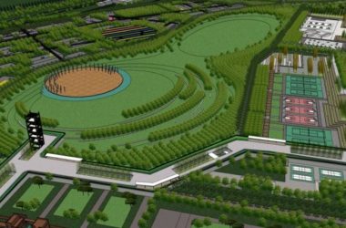 Modern Courtyard Garden and Park Landscape SketchUp Model-BIM WORLD