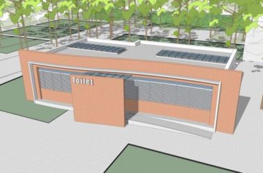 Modern Public Toilet Design in SketchUp Model-BIM WORLD