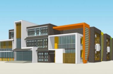 Modern Kindergarten and School Architecture | SketchUp School Model Design-BIM WORLD