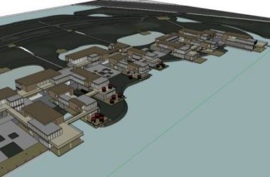 Modern Commercial Building Design on Bar Street Using SketchUp-BIM WORLD