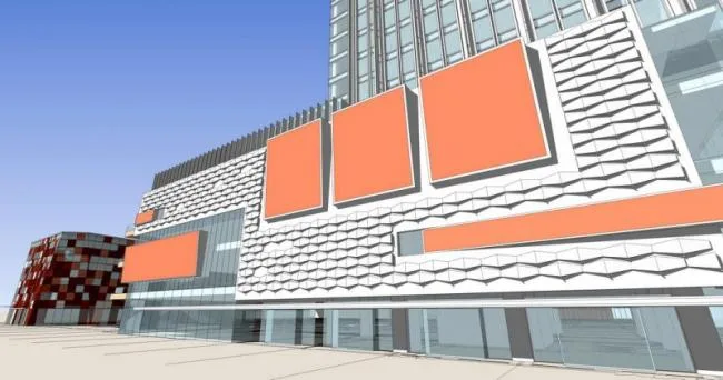 Sketchup Office Model | High rise Office Building, Modern Style, Office Building