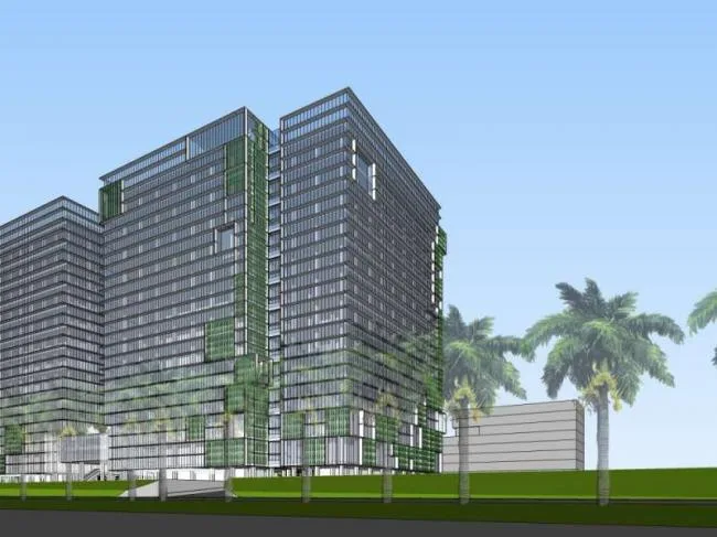 Sketchup Office Model | High rise Industrial Park, Office Building, Modern Style