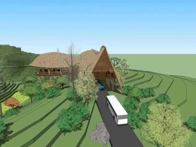 Sketchup Landscape Model | Observatory Landscape, Modern Style