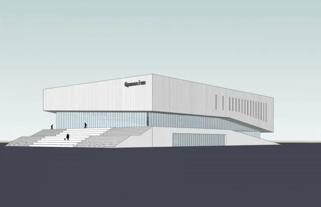 Sketchup Gymnasium Model | Multi story Gymnasium, Sports View, Modern Style