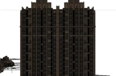 SketchUp Residential Models: Classical-Style Super High-Rise and Traditional Homes-BIM WORLD