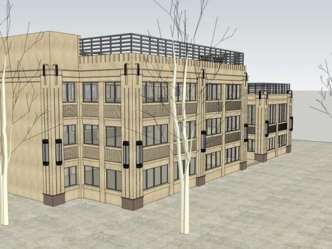 Sketchup Business Model | Multi story Clubhouse, Modern Style