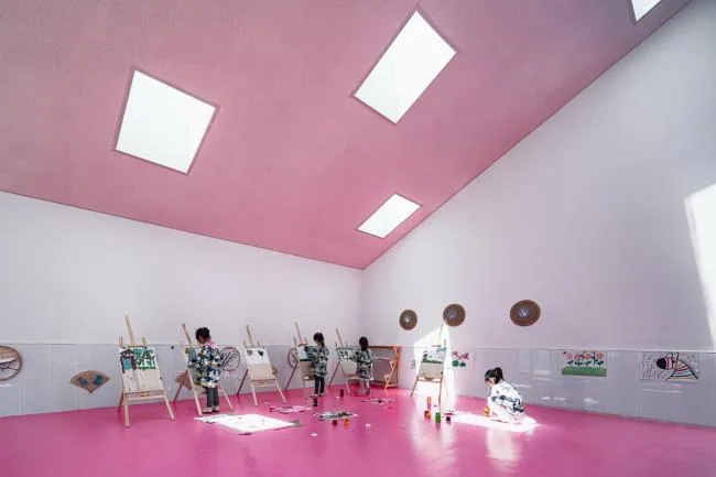 BIM Architecture | Water Town Charm, Glittering Stars on the Endless Plain: Jiangsu Beisha Kindergarten/Crossboundaries