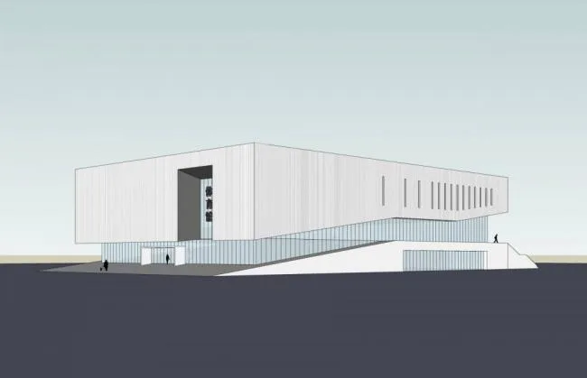 Sketchup Gymnasium Model | Multi story Gymnasium, Sports View, Modern Style