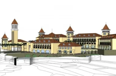 Classical Multi-Story Hotel Model in SketchUp-BIM WORLD