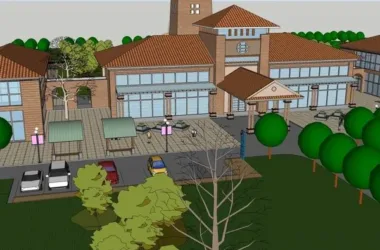 SketchUp Business Model: Multi-Story Entertainment Club in Classic Commercial Style-BIM WORLD