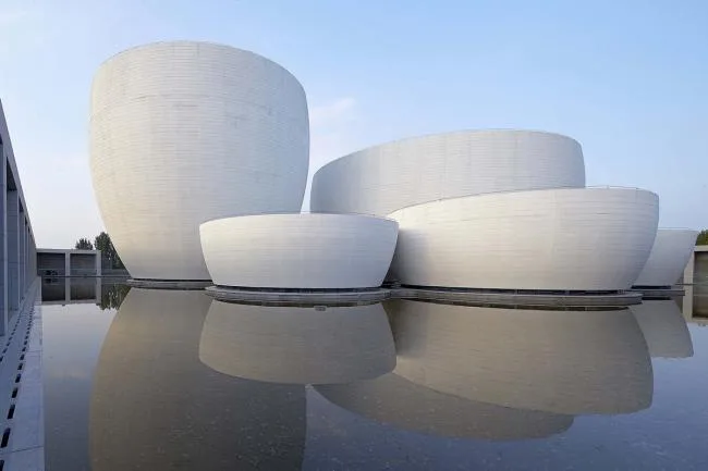 BIM Architecture | Blank spaces outlined in minimalist calligraphy: Xingyao Museum/Yanchuan Architecture