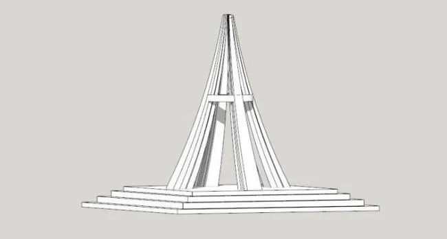 Sketchup Material Model | Landscape Sculpture Su Model Material Component