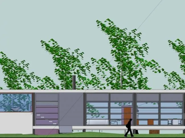 Sketchup Villa Model | Solo Villa, Modern Style