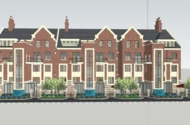 SketchUp Villa Model: Classic English-Style Stacked Villa Design-BIM WORLD