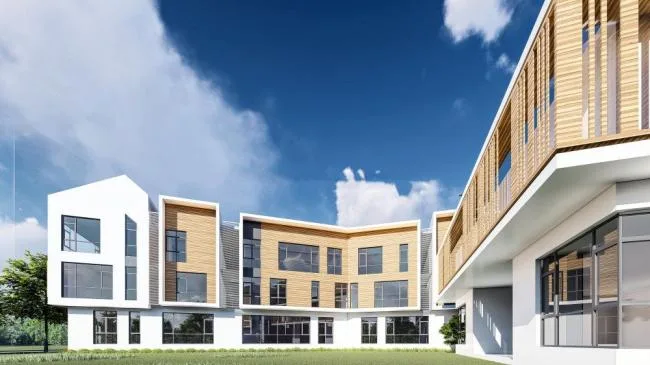 Sketchup School Model | Kindergarten, Modern Style, Educational Architecture