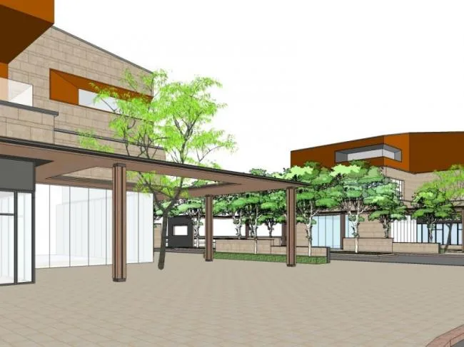 Sketchup Business Model | Multi story Sales Office, Modern Style