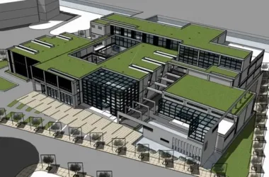 Modern Multi-Story Library: A Cultural Architecture Model in SketchUp-BIM WORLD