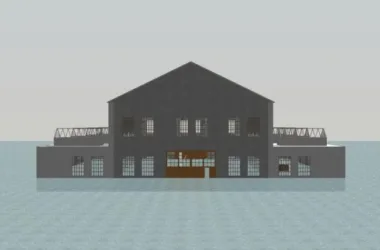 Sketchu Industrial Building | Multi-Story Warehouse and Classic-Style Factory-BIM WORLD