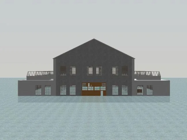 Sketchu Industrial Building | Multi story Warehouse, Industrial Factory Building, Classical Style