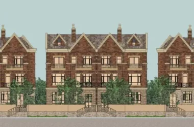 Classical Style Townhouse Villa Model in SketchUp-BIM WORLD
