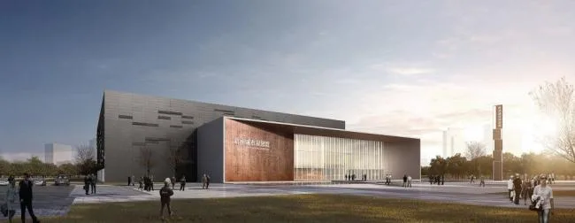 Sketchup Cultural Model | Multi story Planning Gallery, Modern Style, Cultural Architecture