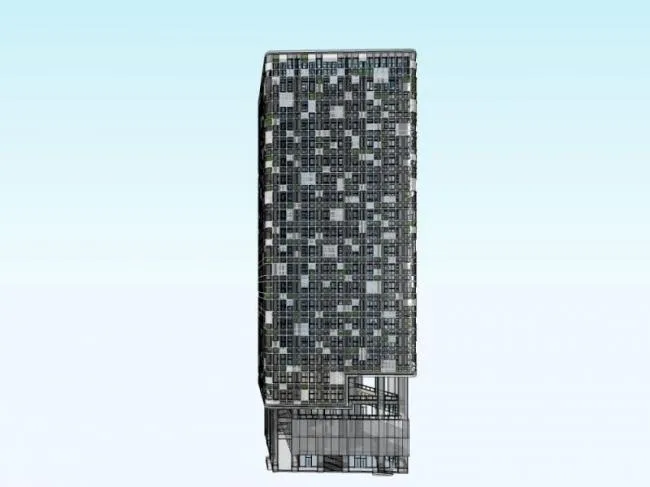 Sketchup Office Model | High rise Office Building, Modern Style