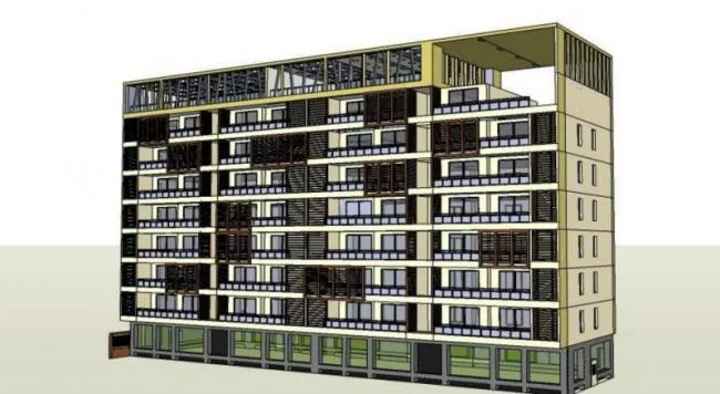 Sketchup School Model | Multi story School Teaching Building, Campus Educational Architecture, Modern Style