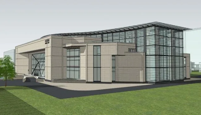 Sketchup Office Model | Multi-story Office Building, Modern Style