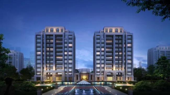 Sketchup Residential Model | High rise Residential Buildings, Residential Buildings, Classical Style