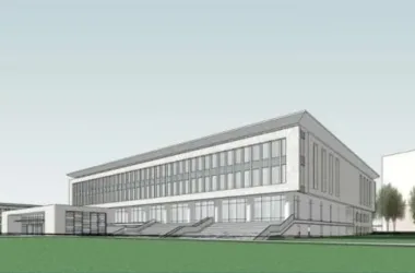 Modern Multi-Story Exhibition Hall: A Cultural Architecture SketchUp Model-BIM WORLD