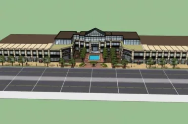SketchUp Business Model: Designing Modern Low-Rise Commercial Buildings-BIM WORLD