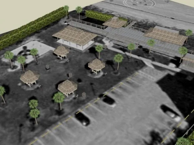 Sketchup Landscape Model | Park Landscape, Chinese Style