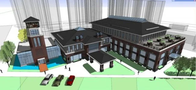 Sketchup Business Model | Multi story Club, Classical Style, Simplified European Style