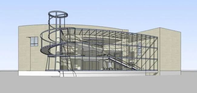 Sketchup Cultural Model | Multi story Museum, Modern Style, Cultural Architecture