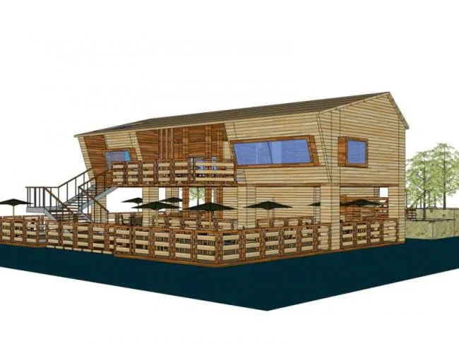 Sketchup Villa Model | Solo Villa, Modern Style