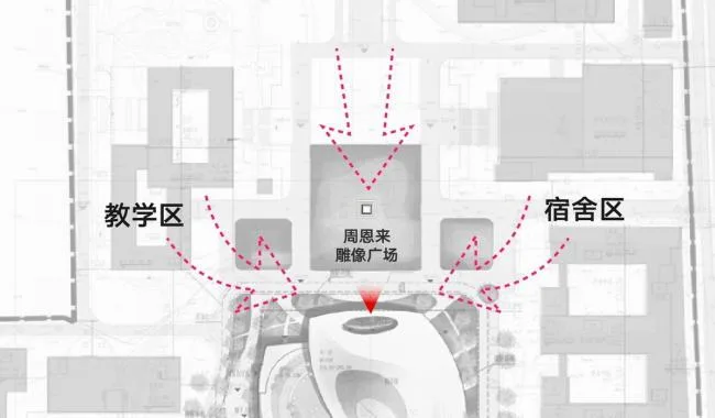 BIM Architecture | Like Crystal Clear Lantern Petals Wrapping the stamens: Chongqing Real Estate Vocational College Library/Paiang International Architectural Design Consultant