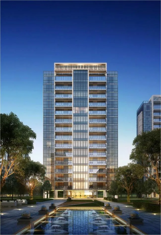 Sketchup Residential Model | High rise residential buildings, modern style, villas, multi story garden villas, residential buildings